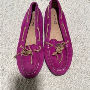 Sperry Topsider Women's Pink Suede